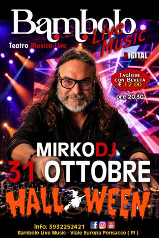 MIRKODJ DISCOVERANDA!! - Sabato <b><span style="color: #ff0000;"> 31 </span></b> Ottobre